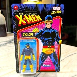 CYCLOPS Marvel Legends Retro 3.75 Uncanny X-Men 3.75in Figure Unpunched NIB